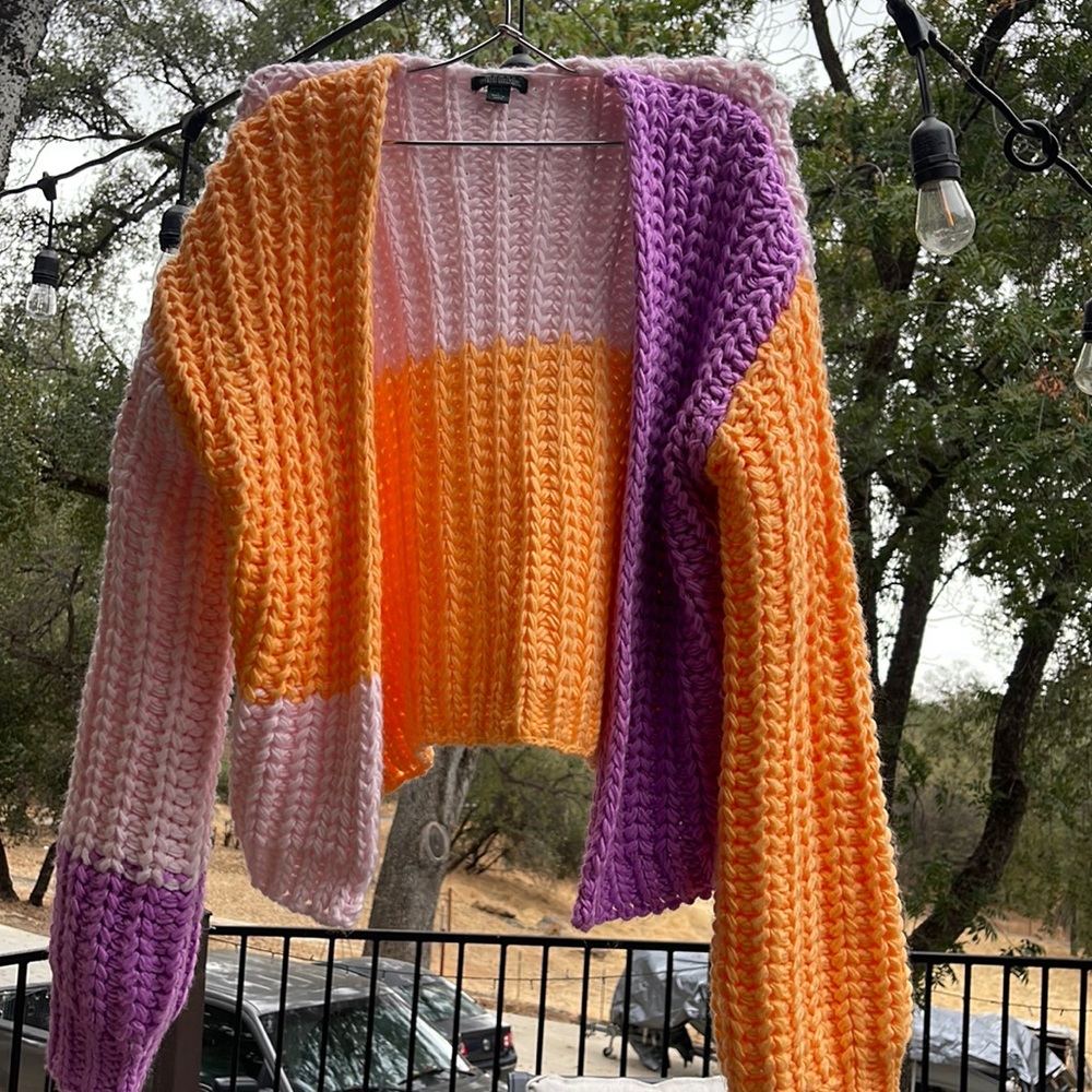 PatchWork Warm Winter sweater
